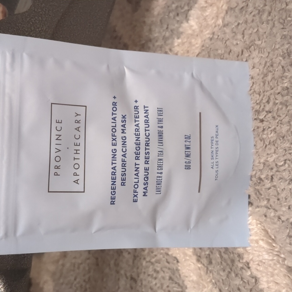 2/$10, 3/$13 Province Apothecary Regenerating Exfoliator + Resurfacing Mask